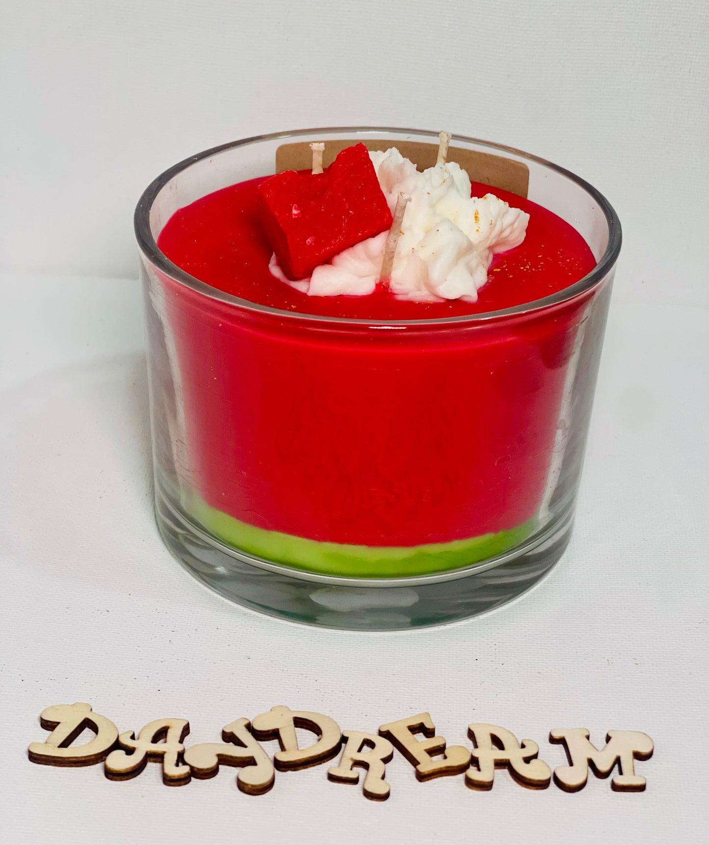 Watermelon , 3-wick, Scented Candle by Daydream Candles
